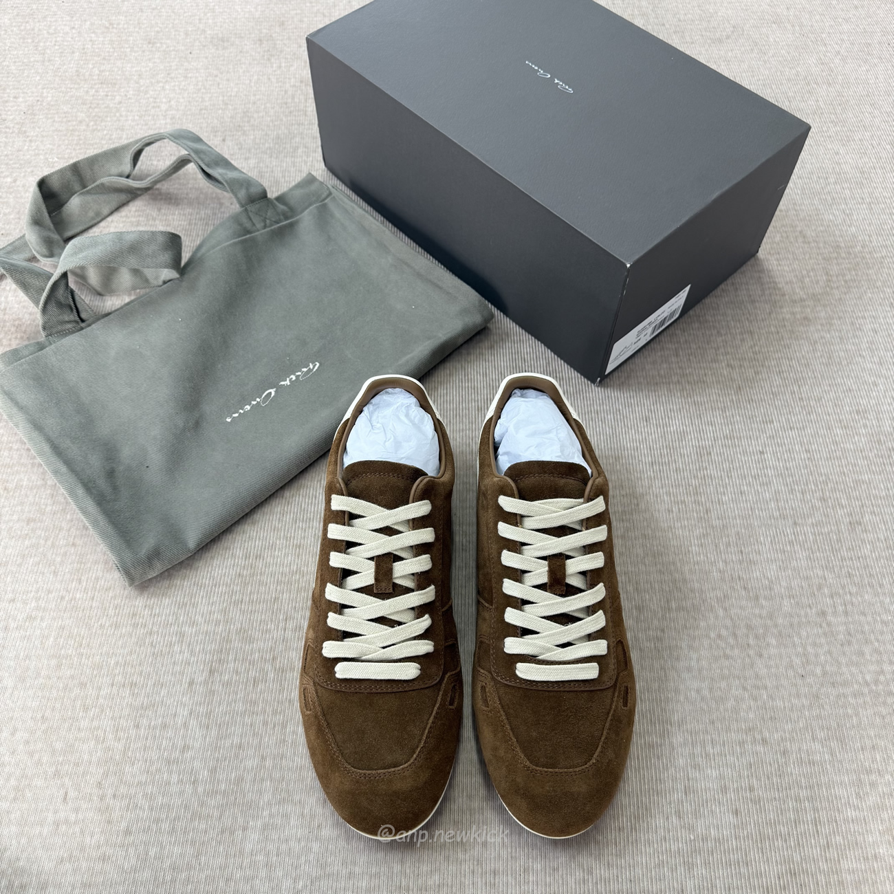 Rick Owens Minimal Sneak Suede Leather Panel Sneakers (8) - www.newkick.org Rick Owens Minimal Sneak Suede Leather Panel Sneakers (8) - www.newkick.org