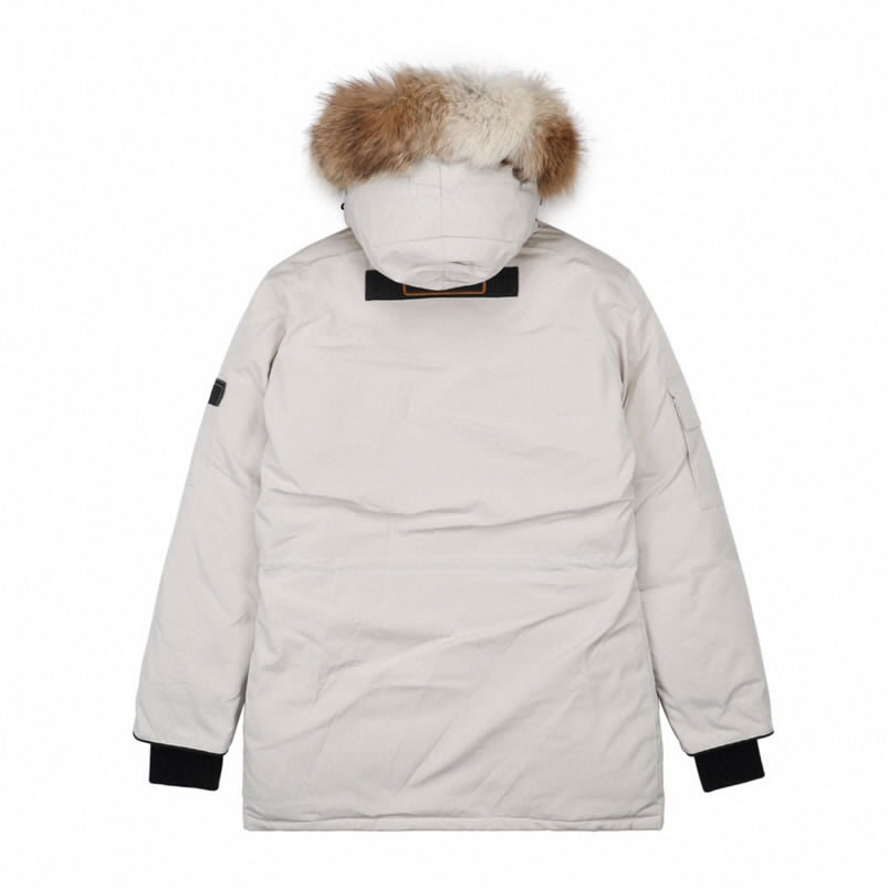 09 ' Canada Goose '19FW Expedition 4660LA Down Jacket Coat "Cream White"