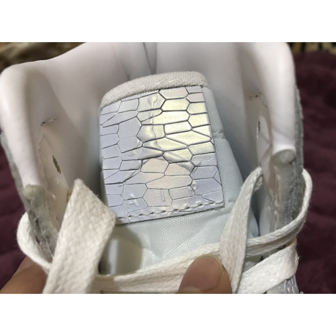 Air Jordan 1 Retro High GS "Pearl White" 832596-100