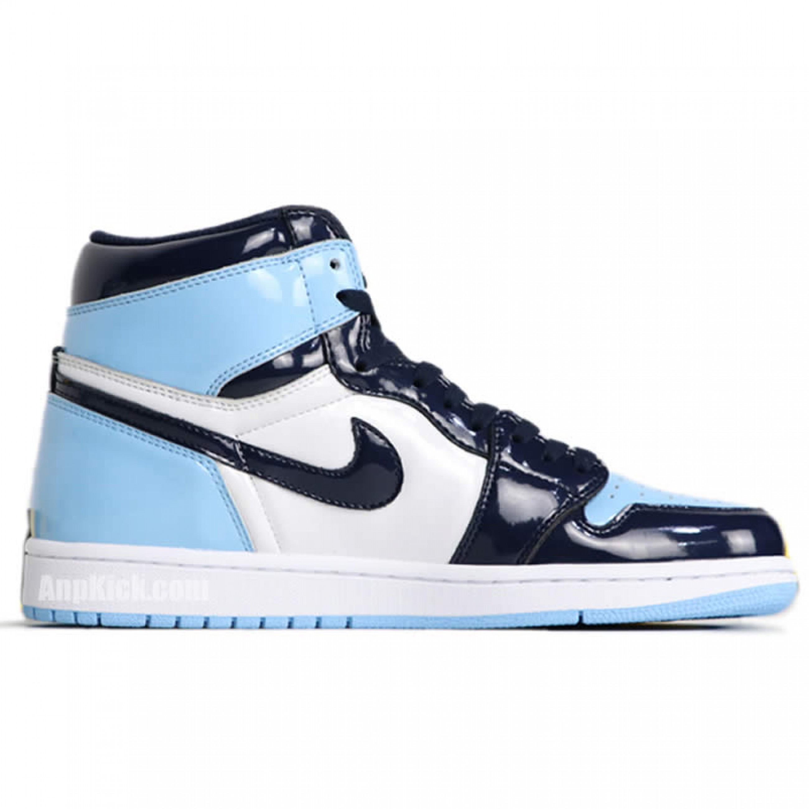 womens jordan air jordan 1 high og unc patent leather