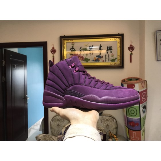 PSNY x Air Jordan 12 Purple 722027-486