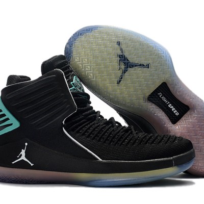 Air Jordan 32 XXXII Black/Jade/Lightblue