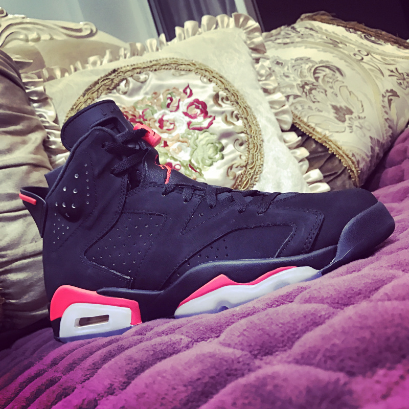 Air Jordan 6 Black Infrared 624041-006
