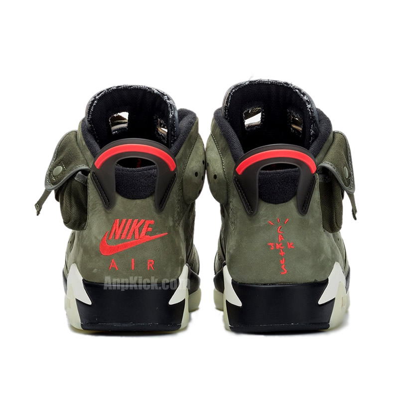 Travis Scott x Air Jordan 6 Olive "Cactus Jack" For Sale CN1084-200