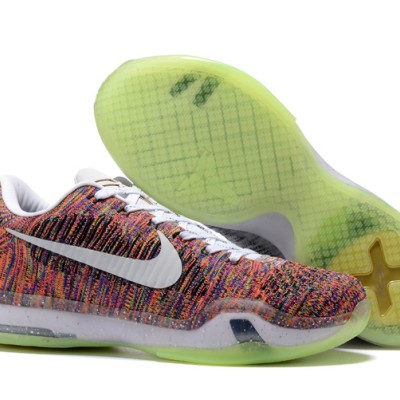 Kobe 10 Elite Low HTM "Rainbow" Multicolor/White