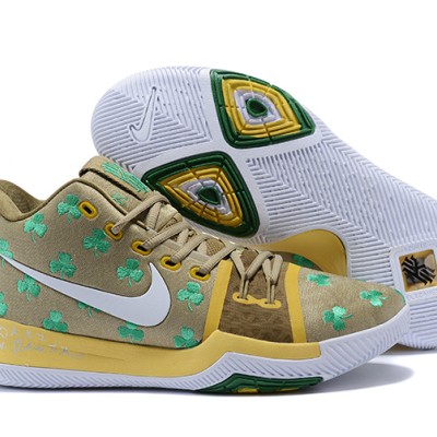 Kyrie 3 "Luck" Gold/Green