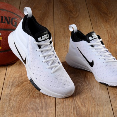 Lebron Witness 2 Flyknit Basketball Shoes "Oreo" White/Black