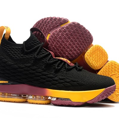 Lebron 15 "Black Cavs" Black/Purple/Gold
