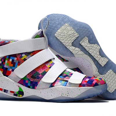 Lebron Soldier 11 "Rainbow" White