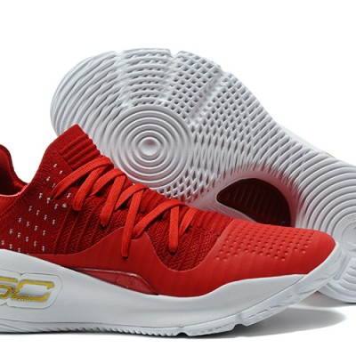 Under Armour UA Curry 4 Low Red/White