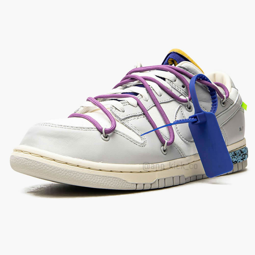  Nike SB Dunk Low Off-White Lot 48 OF 50 DM1602-107