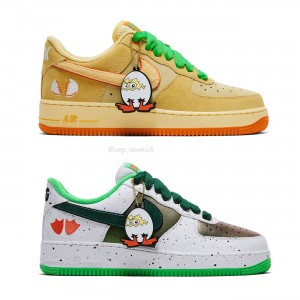 Nike Air Force 1 Low Ducks of a Feather University of Oregon Egg or Duck IU7613-100