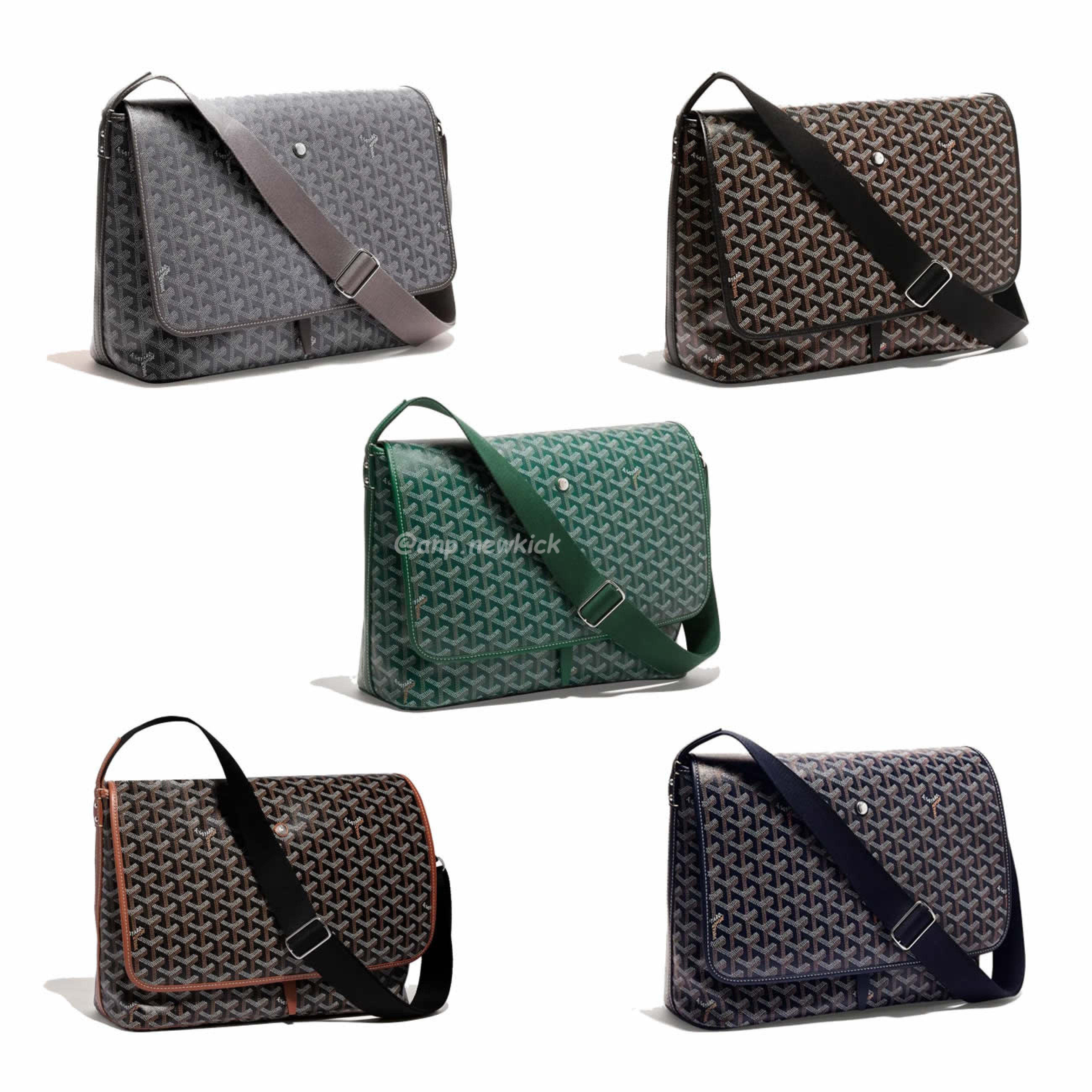 Mabel London Borsa Messenger In Ecopelle Donna – Taglia Media, Tracolla Regolabile, 3 Scomparti, Colore Trinity, Vintage