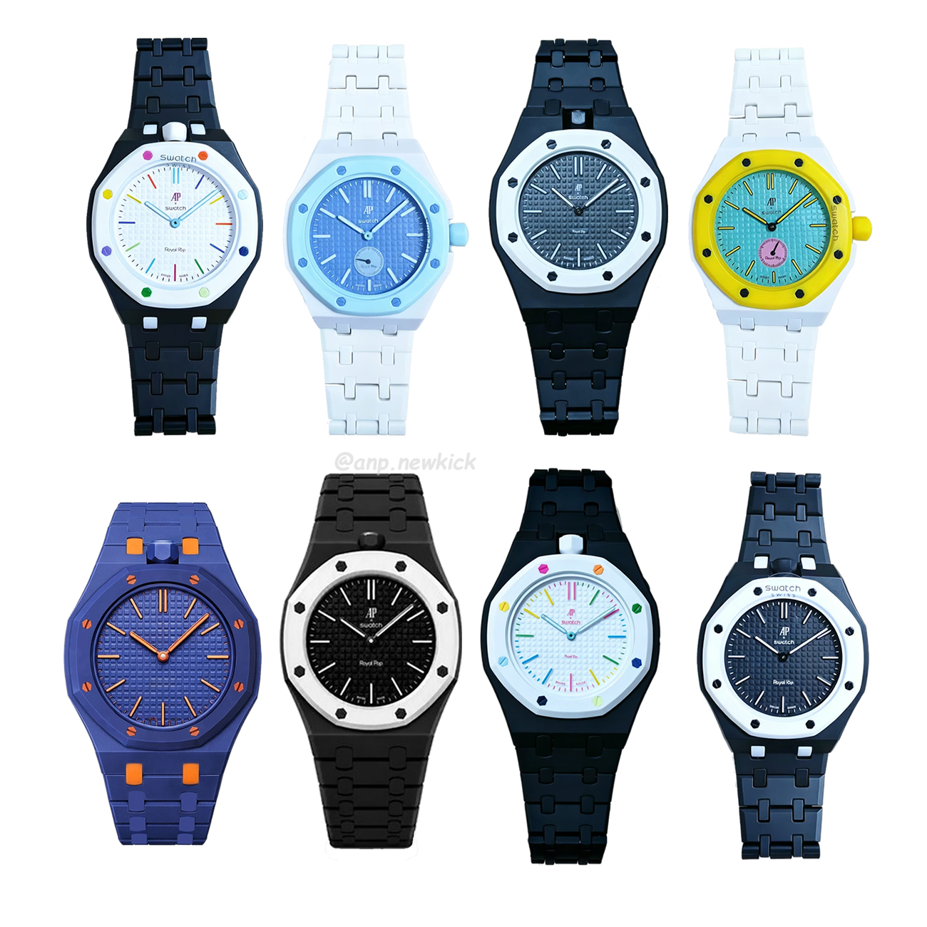 Audemars Piguet x Swatch Royal Pop Collection watches