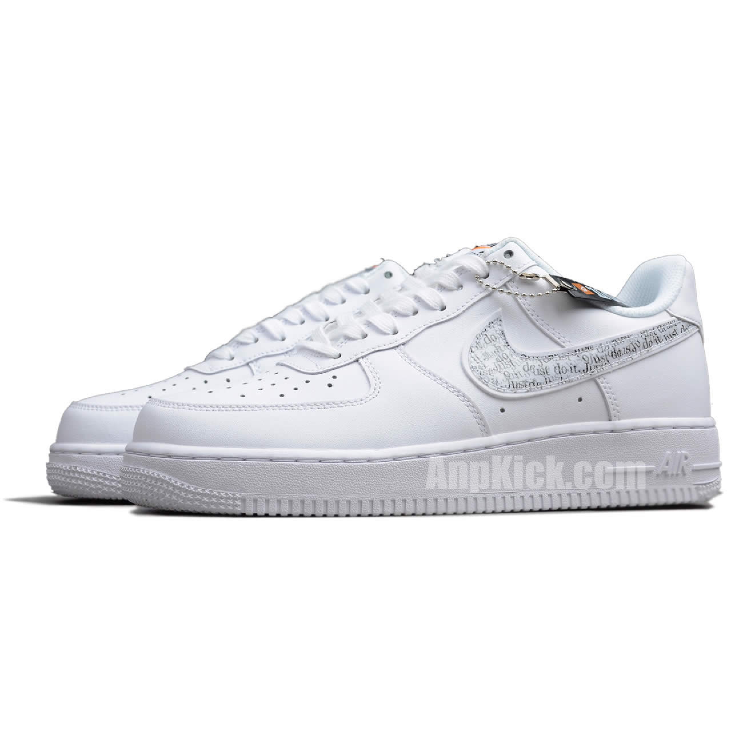 Air Force 1 07 Low "Just Do It" White Air Forces Ones AF1 Sale BQ6474100