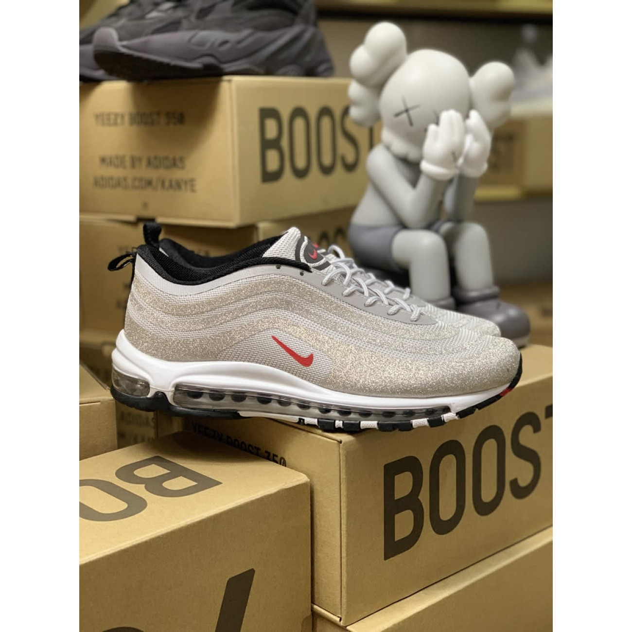 Nike Air Max 97 Swarovski Crystal Silver Bullet 927508-002