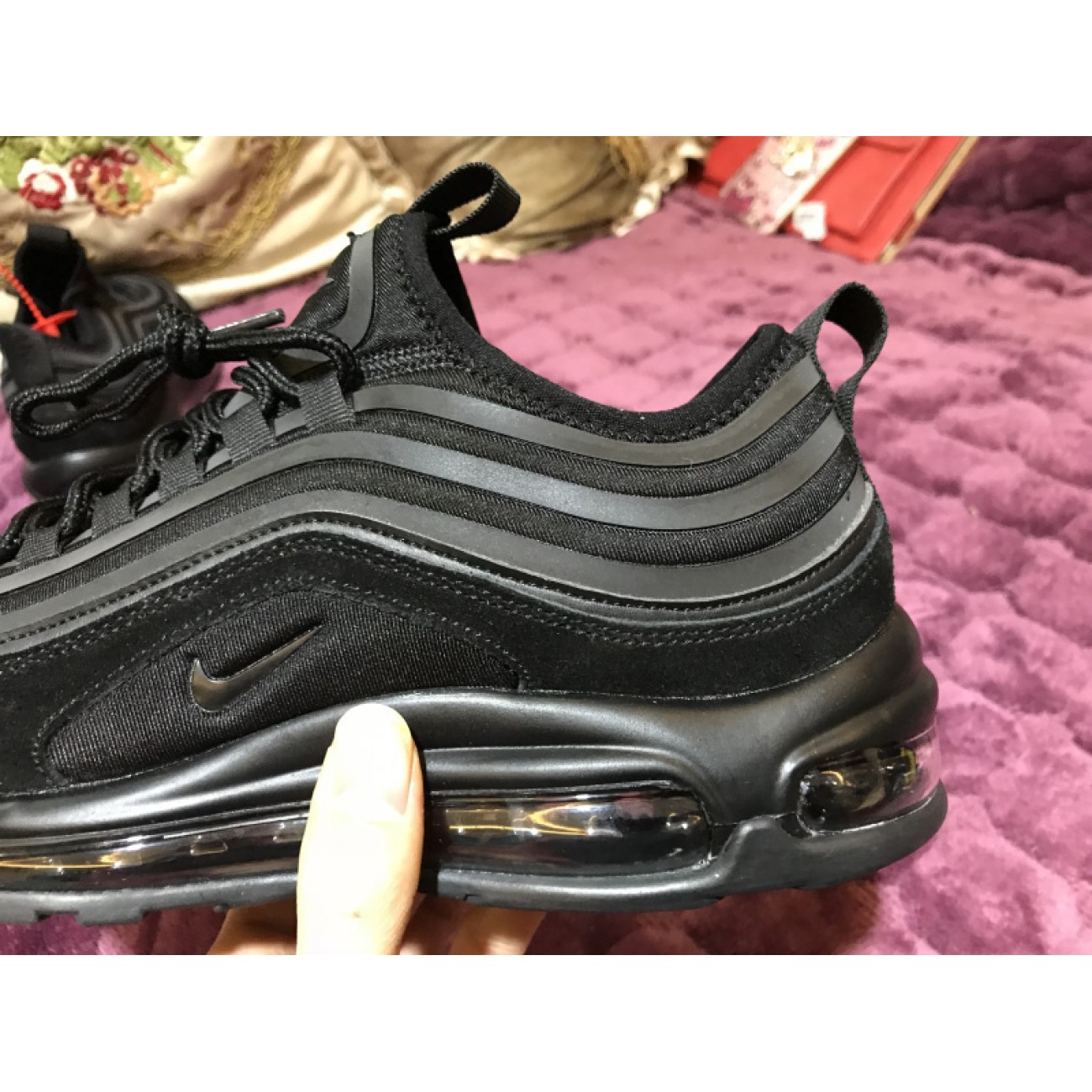 Nike Air Max 97 UL 17 SE Ultra Triple Black 3M 924452-001