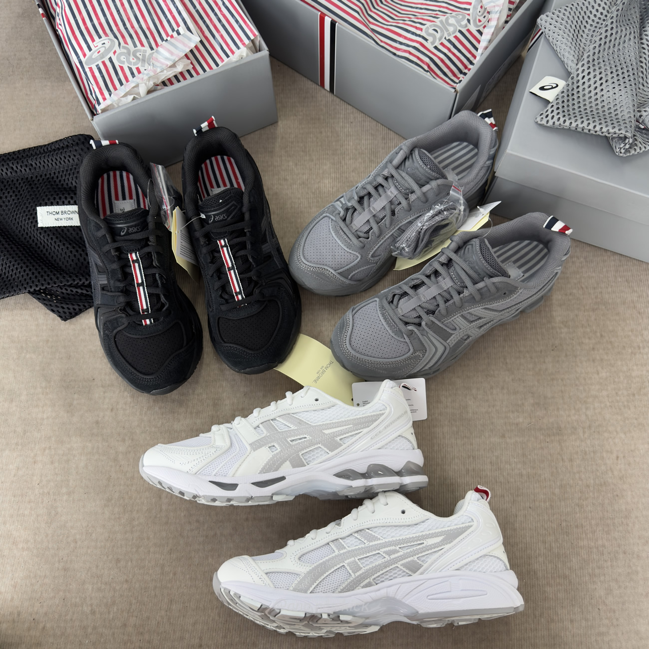Asics Gel Kayano 14 Thom Browne Grey Mens Wear 1203b110 020 (10) - www.newkick.org Asics Gel Kayano 14 Thom Browne Grey Mens Wear 1203b110 020 (10) - www.newkick.org