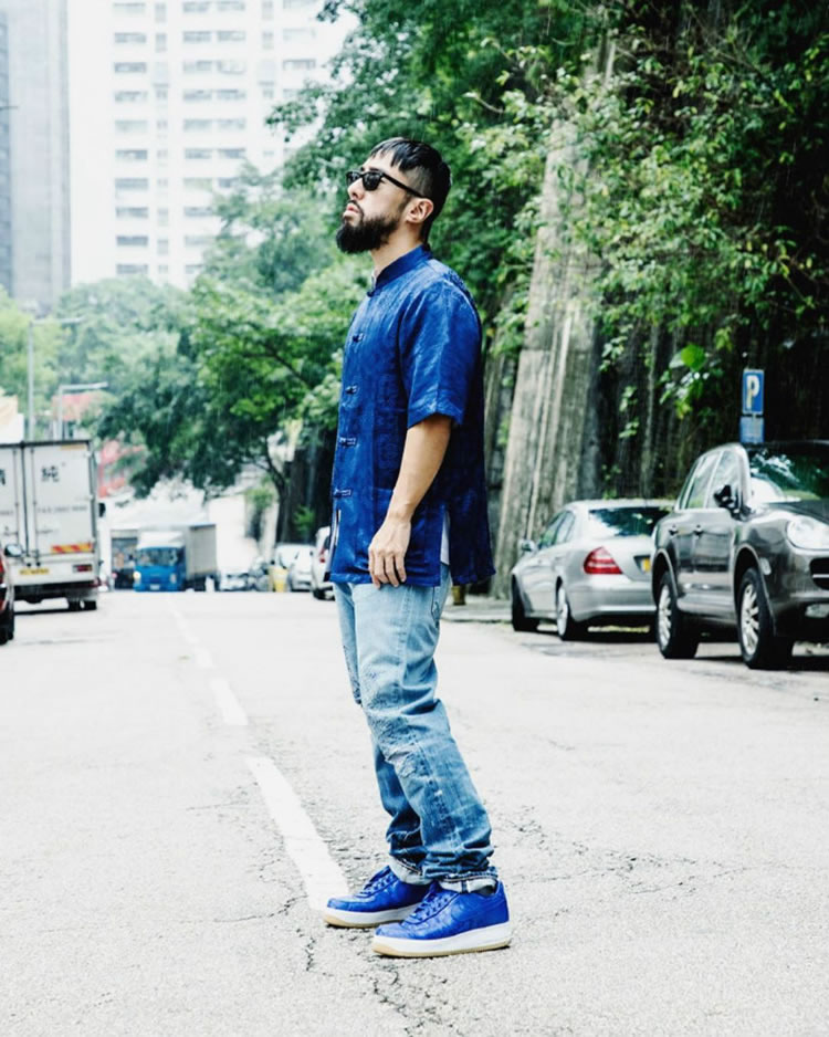 Clot Nike Air Force 1 Prm Royal Blue Silk On Feet Cj5290 400 (3) - www.newkick.org Clot Nike Air Force 1 Prm Royal Blue Silk On Feet Cj5290 400 (3) - www.newkick.org