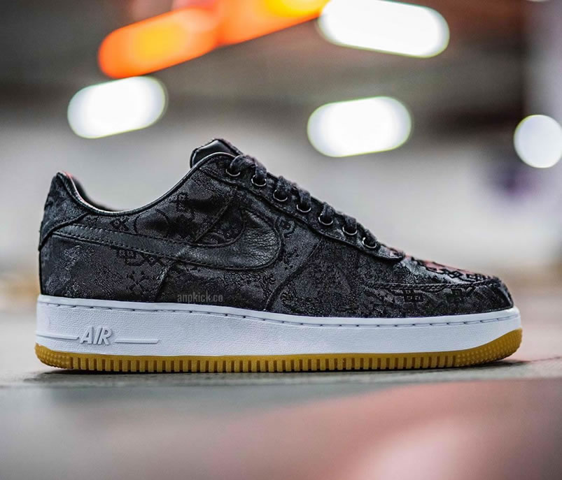 Fragment Clot Nike Air Force 1 Black Af1 Low Shoes Cz3986 001 (11) - www.newkick.org