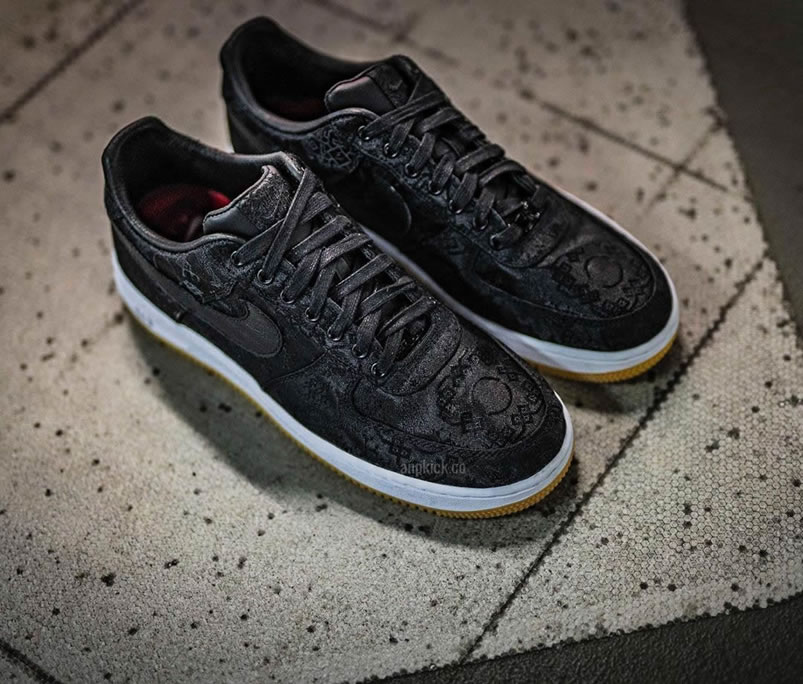 Fragment Clot Nike Air Force 1 Black Af1 Low Shoes Cz3986 001 (12) - www.newkick.org