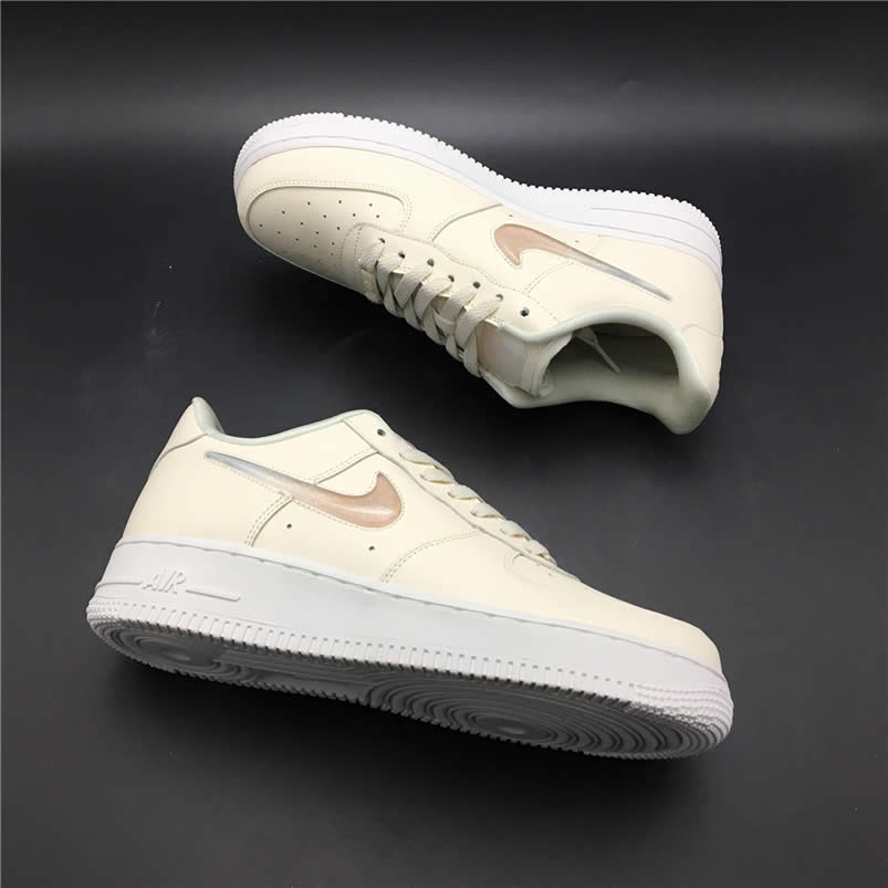 Nike Air Force 1 Womens Jelly Puff Wmns Af1 Low For Sale Pale Ivory Shoes Ah6827 100 (1) - www.newkick.org