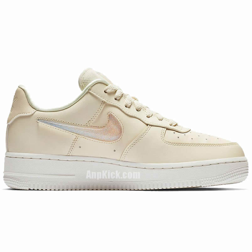 Nike Air Force 1 Womens Jelly Puff Wmns Af1 Low Pale Ivory Shoes Ah6827 100 (2) - www.newkick.org