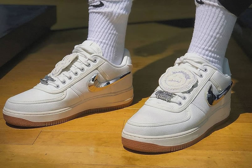 Travis Scott Nike Air Force 1 Low Sail On Feet Release Date For Sale Aq4211 101 (1) - www.newkick.org Travis Scott Nike Air Force 1 Low Sail On Feet Release Date For Sale Aq4211 101 (1) - www.newkick.org
