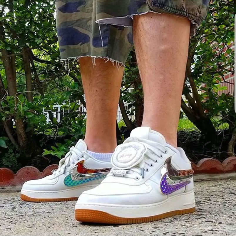 Travis Scott Nike Air Force 1 Low Sail On Feet Release Date For Sale Aq4211 101 (4) - www.newkick.org Travis Scott Nike Air Force 1 Low Sail On Feet Release Date For Sale Aq4211 101 (4) - www.newkick.org