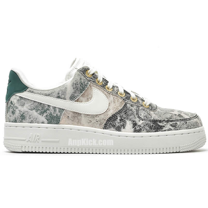 Womens Nike Air Force 1 Low 07 Lxx White Oil Grey Shoes Ao1017 100 (3) - www.newkick.org