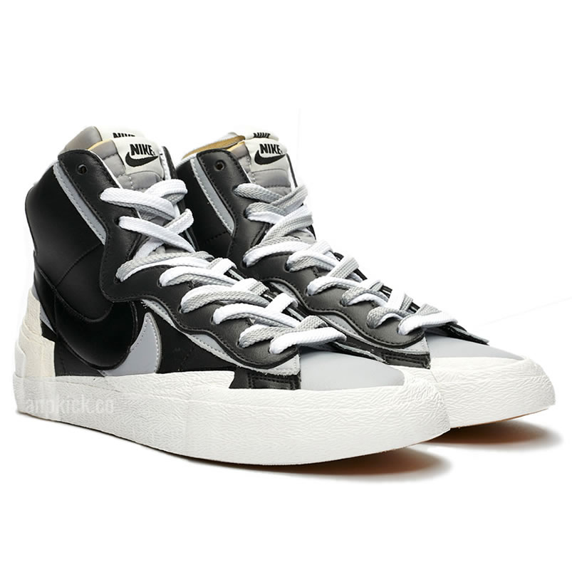 Sacai Nike Blazer Mid Greyscale Black Bv0072 002 (3) - www.newkick.org