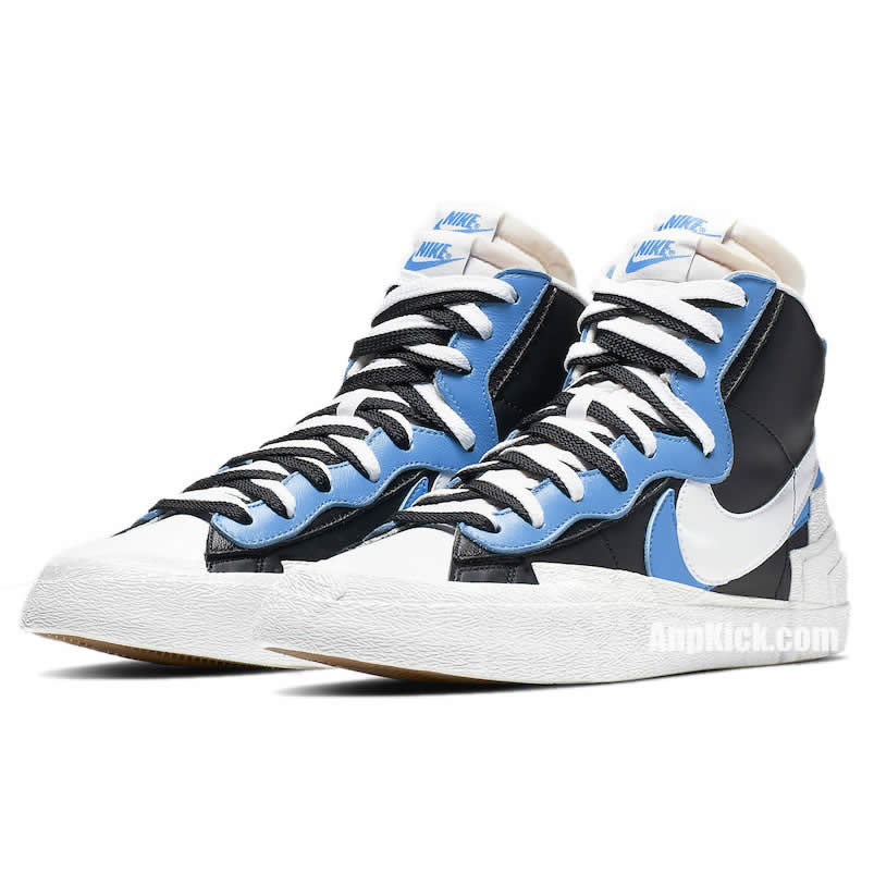 Sacai Nike Blazer Mid Navy Blue Bv0072 001 Yellow Bv0072 700 (8) - www.newkick.org