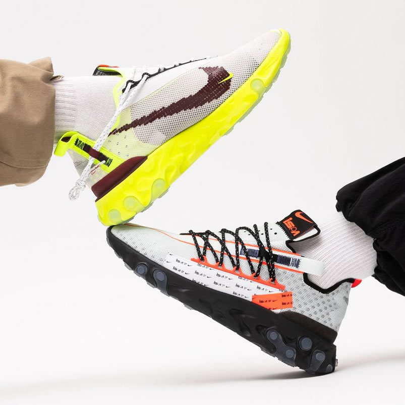 Anpkick Nike React Wr Ispa Team Red Volt On Feet Ct2692 002 (2) - www.newkick.org