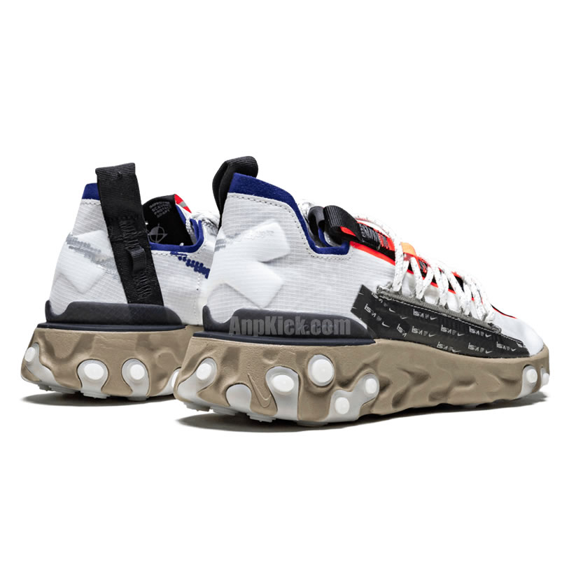 Nike React Wr Ispa Summit White Blue Black Ar8555 100 (3) - www.newkick.org