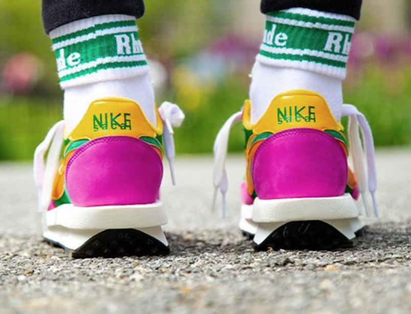 Sacai Nike Ldv Waffle Pink On Feet Bv0073 301 (6) - www.newkick.org