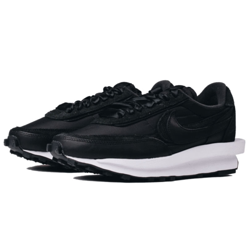 Sacai Nike Ldv Waffle Triple Black Bv0073 002 (2) - www.newkick.org